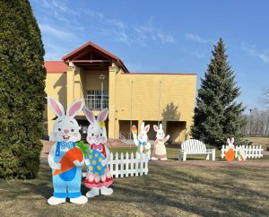 Velykinės instaliacijos Krosnoje