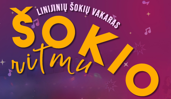 Linijinių šokių vakaras „Šokio ritmu“