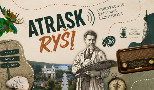 Kviečiame išbandyti orientacinį žaidimą „Atrask ryšį“ Lazdijuose