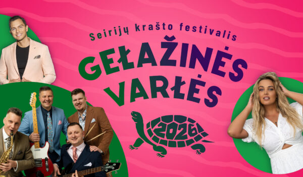 Seirijų krašto festivalis „Gelažinės varlės 2026“