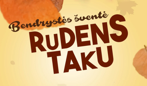 Bendrystės šventė „Rudens taku“