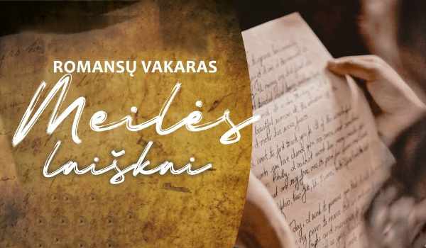 Romansų vakaras „Meilės laiškai“